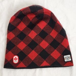 HBC Plaid Olympic Toque Beanie